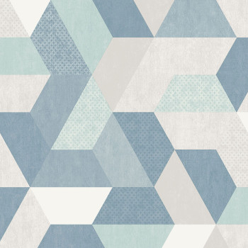 Non-woven washable geometric pattern wallpaper  - M50901, Loft, Ugépa