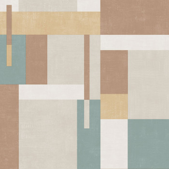 Non-woven geometric pattern wallpaper, Art deco style M27002, Arty, Ugépa