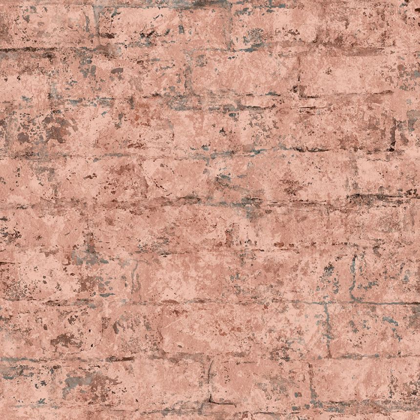Non-woven washable brick wallpaper, brick wall  - M52905, Loft, Ugépa