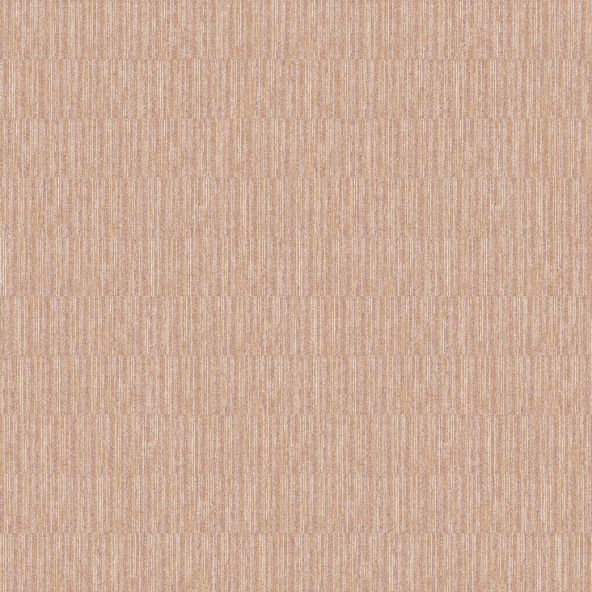 Brown-orange non-woven wallpaper - bamboo imitation 6509-4, Batabasta, ICH Wallcoverings