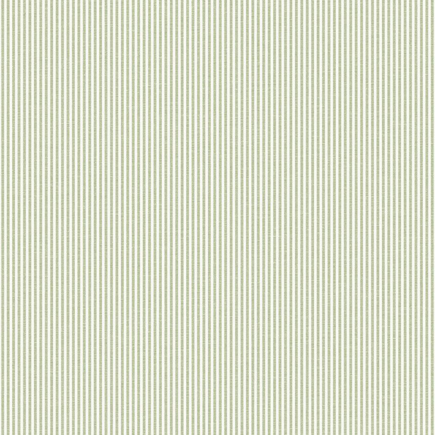 Green-white non-woven striped wallpaper LL-03-12-8, Jack´N Rose 2024, Grandeco
