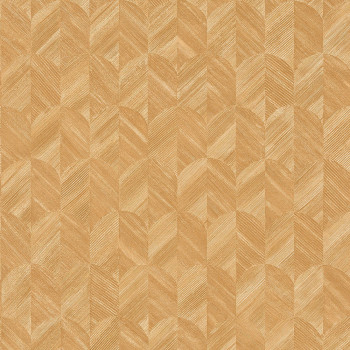 Geometric pattern wallpaper ocher MU3210 Muse, Grandeco