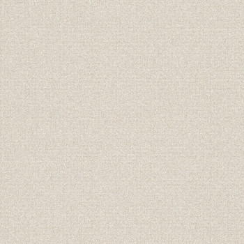 Beige non-woven wallpaper with a textile structure MU1202 Muse, Grandeco