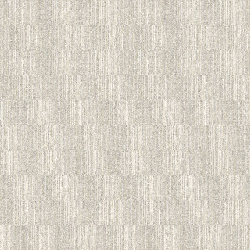 Gold-beige non-woven wallpaper - bamboo imitation 6509-5, Batabasta, ICH Wallcoverings