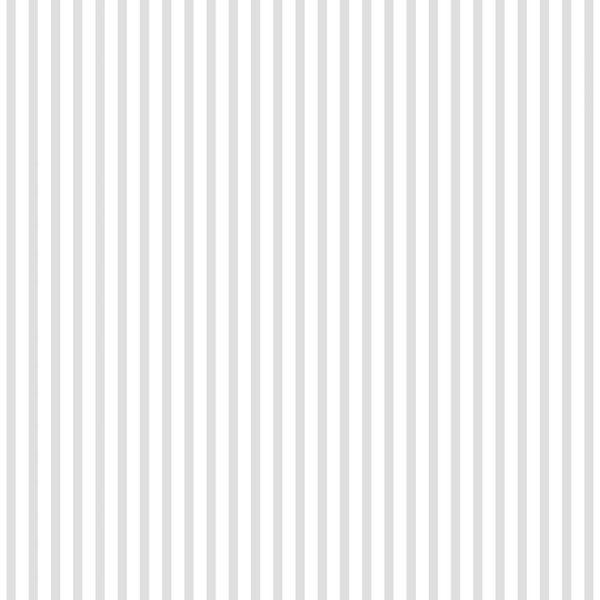 Gray-white non-woven stripes wallpaper 7009-3, Noa, ICH Wallcovering