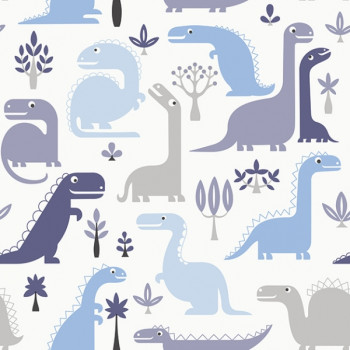 Non-woven children's wallpaper Dinosaurs LL-10-02-1, Jack´N Rose 2024 , Grandeco