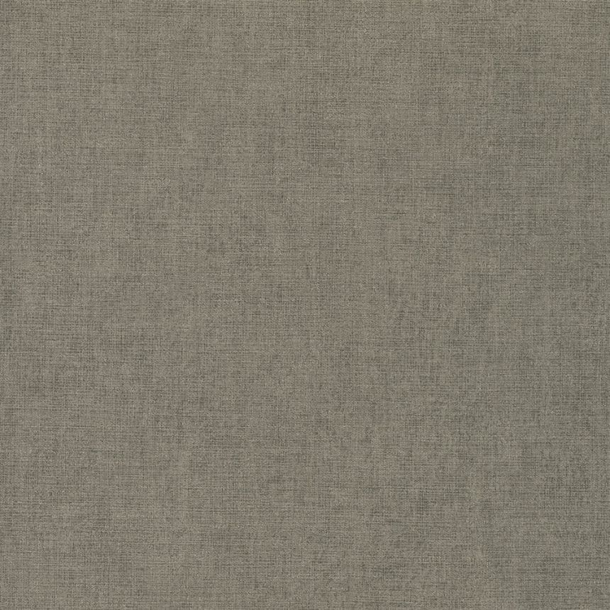 Brown non-woven monochrome wallpaper 31613, Textilia, Limonta