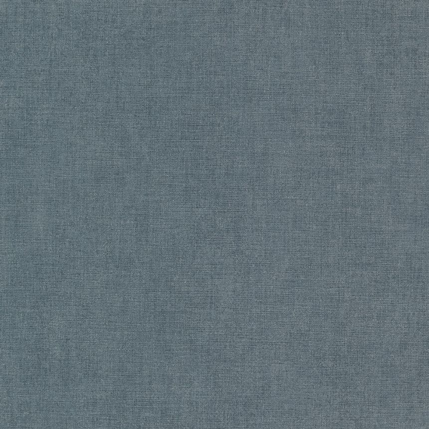 Blue non-woven monochrome wallpaper 31614, Textilia, Limonta