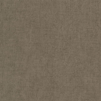 Brown non-woven monochrome wallpaper 31612, Textilia, Limonta