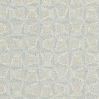 Blue non-woven geometric design wallpaper 31905, Textilia, Limonta