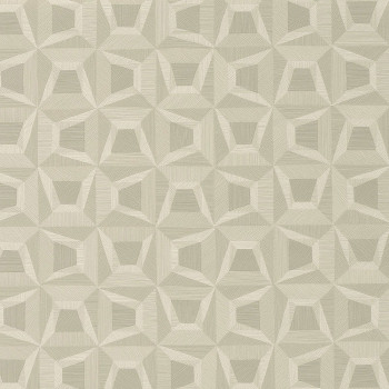 Beige non-woven geometric design wallpaper 31904, Textilia, Limonta
