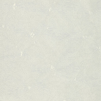 White non-woven wallpaper with flowers 32007, Textilia, Limonta