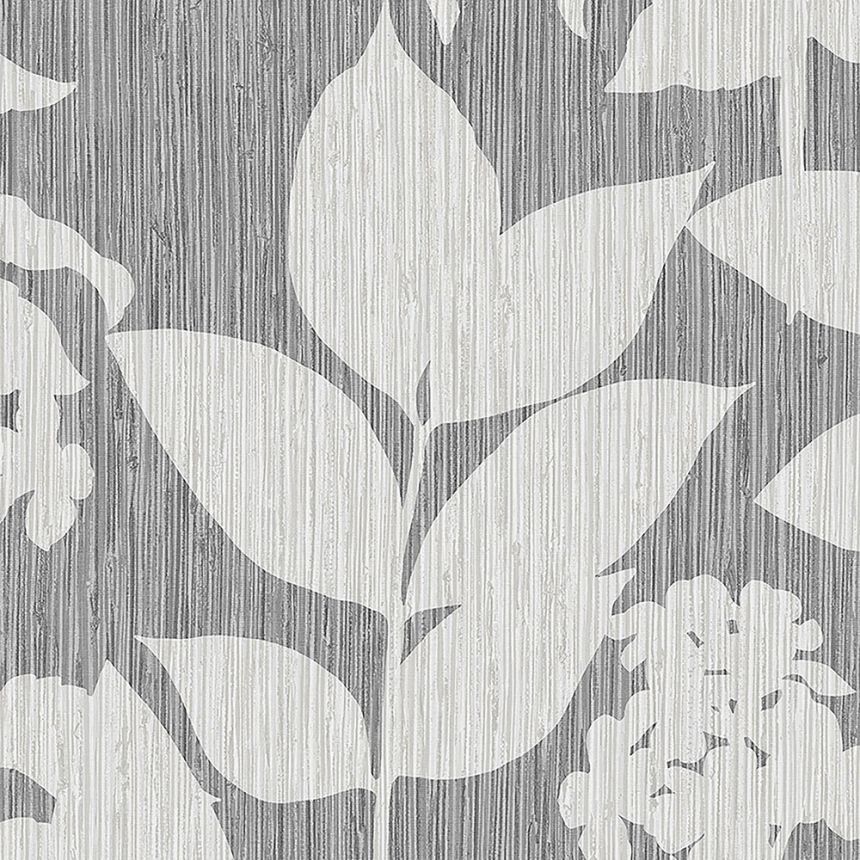 Non-woven wallpaper large leaves 111724, Genesis, Graham & Brown