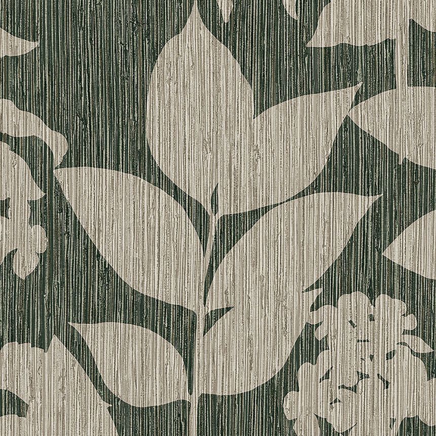 Non-woven wallpaper large leaves 111722, Genesis, Graham & Brown