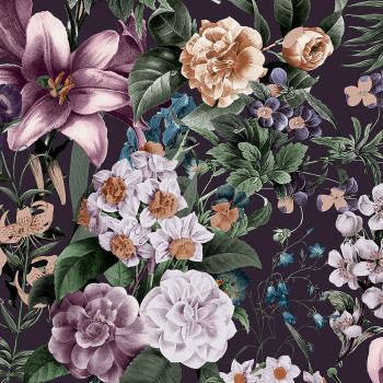 Floral non-woven wallpaper 113965, Genesis, Graham & Brown