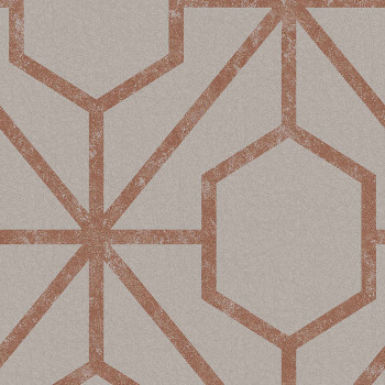 Geometric pattern wallpaper 112199, Pioneer, Graham & Brown