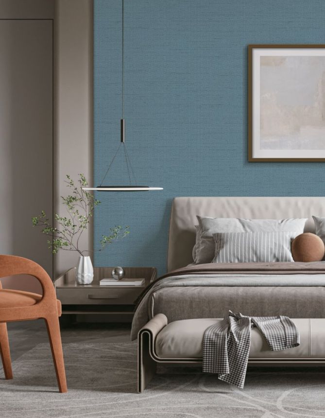Luxury blue geometric pattern wallpaper GR322509, Grace, Design ID
