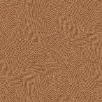 Brown wallpaper with graphic ethno pattern 318003, Twist, Eijffinger