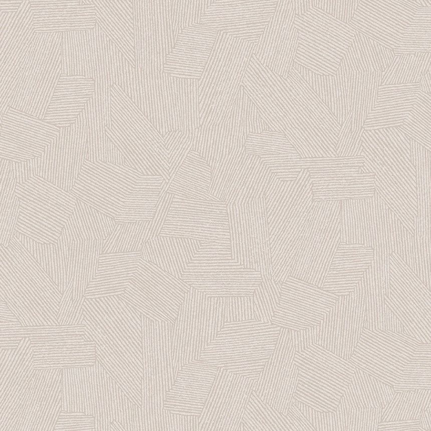Cream wallpaper with graphic ethno pattern 318000, Twist, Eijffinger