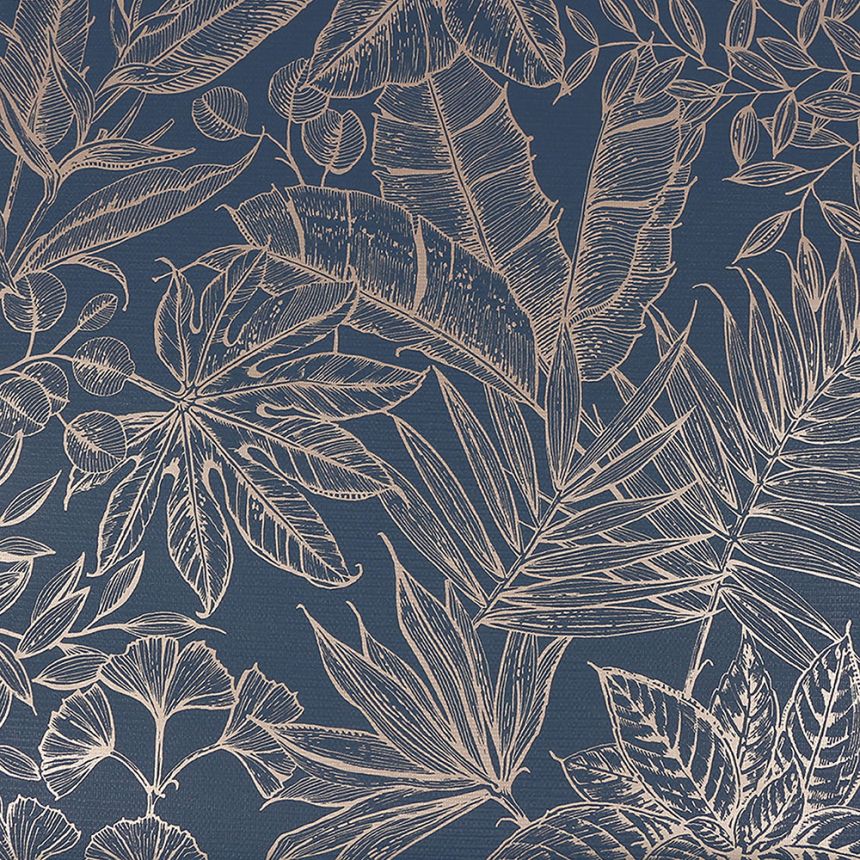 Luxury non-woven wallpaper leaves 115717, Opulence, Graham & Brown