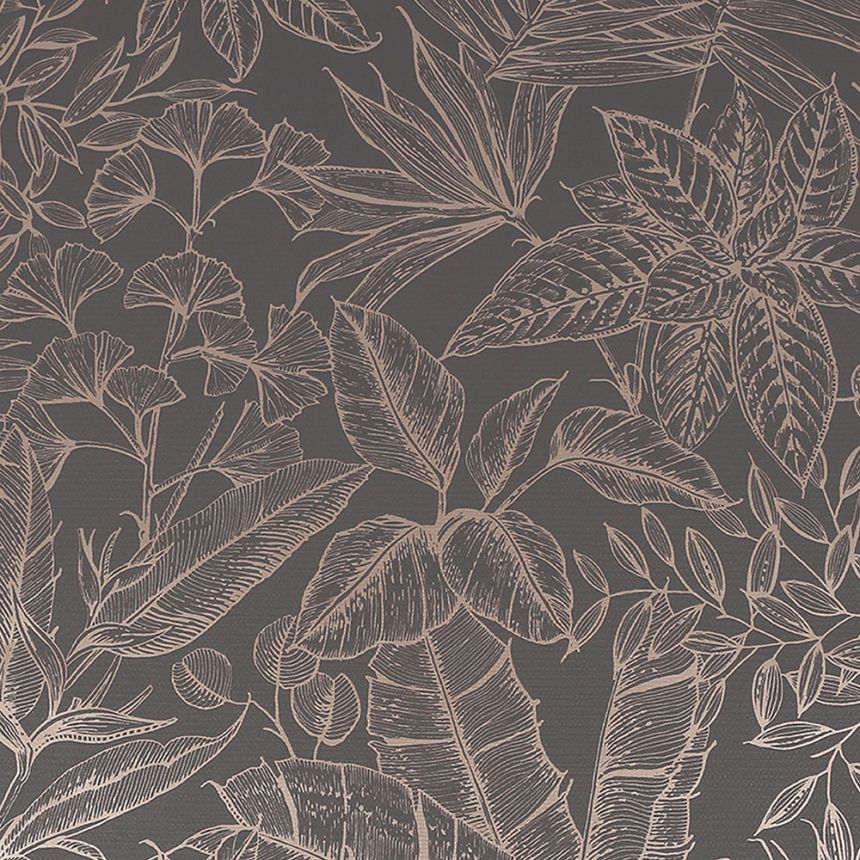 Luxury non-woven wallpaper leaves 115719, Opulence, Graham & Brown