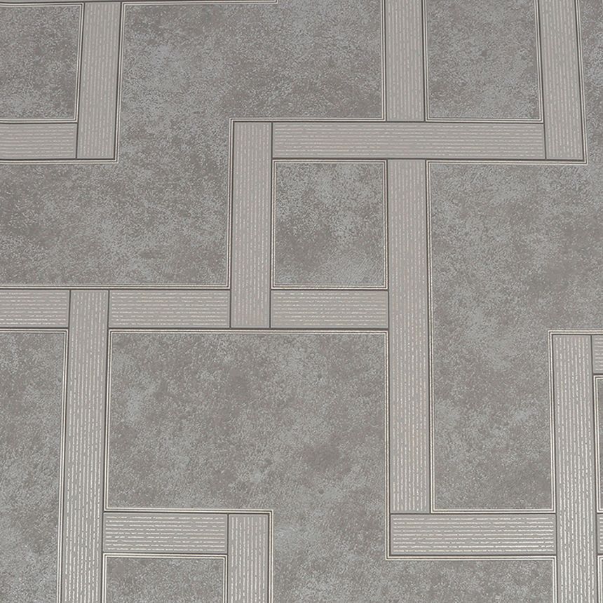 Luxury non-woven wallpaper, geometric shapes 115728, Opulence, Graham & Brown