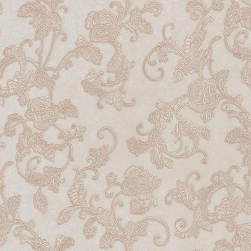 Luxury cream wallpaper ornaments M31935, Magnifica Murella, Zambaiti Parati