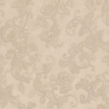 Luxury beige wallpaper with gold ornaments M31933, Magnifica Murella, Zambaiti Parati