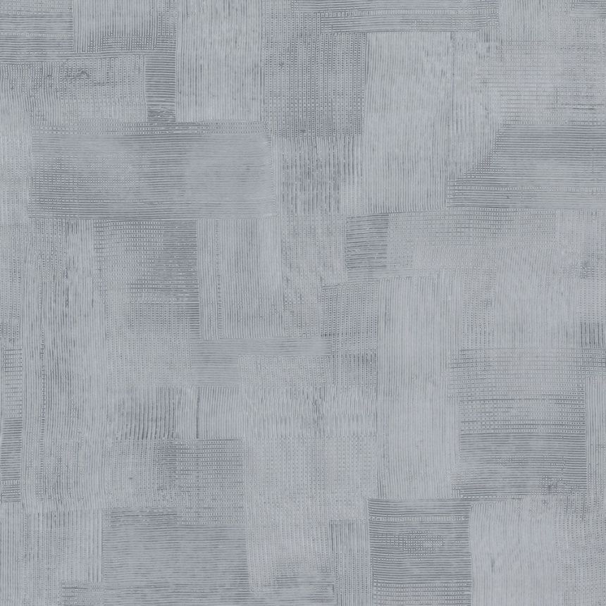 Luxury geometric wallpaper gray-blue 64510, Materea, Limonta