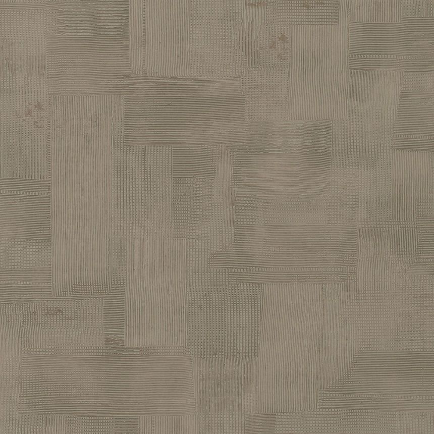 Luxury geometric wallpaper gray-brown 64507, Materea, Limonta