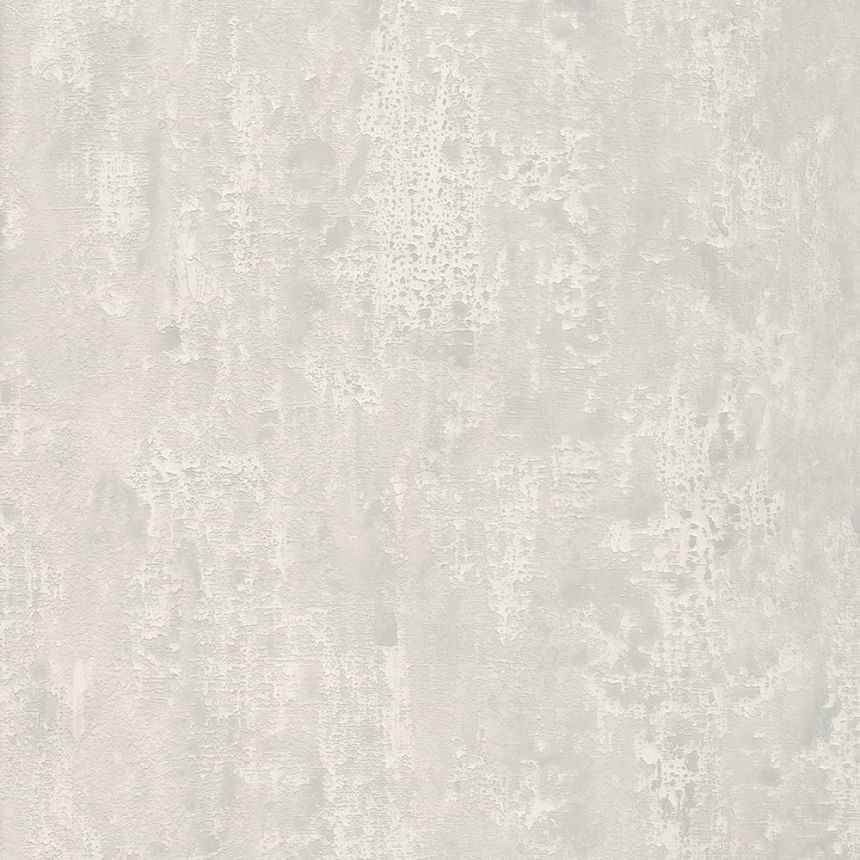 White, stucco plaster effect wallpaper 28807, Kaleido, Limonta