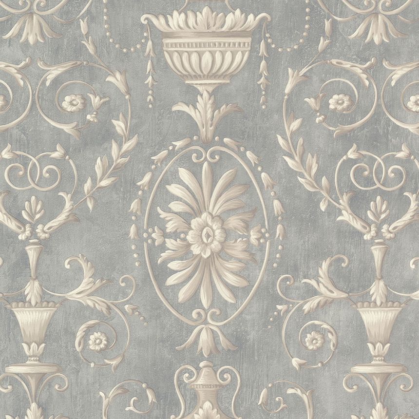 Luxury non-woven baroque wallpaper 27408, Electa, Limonta