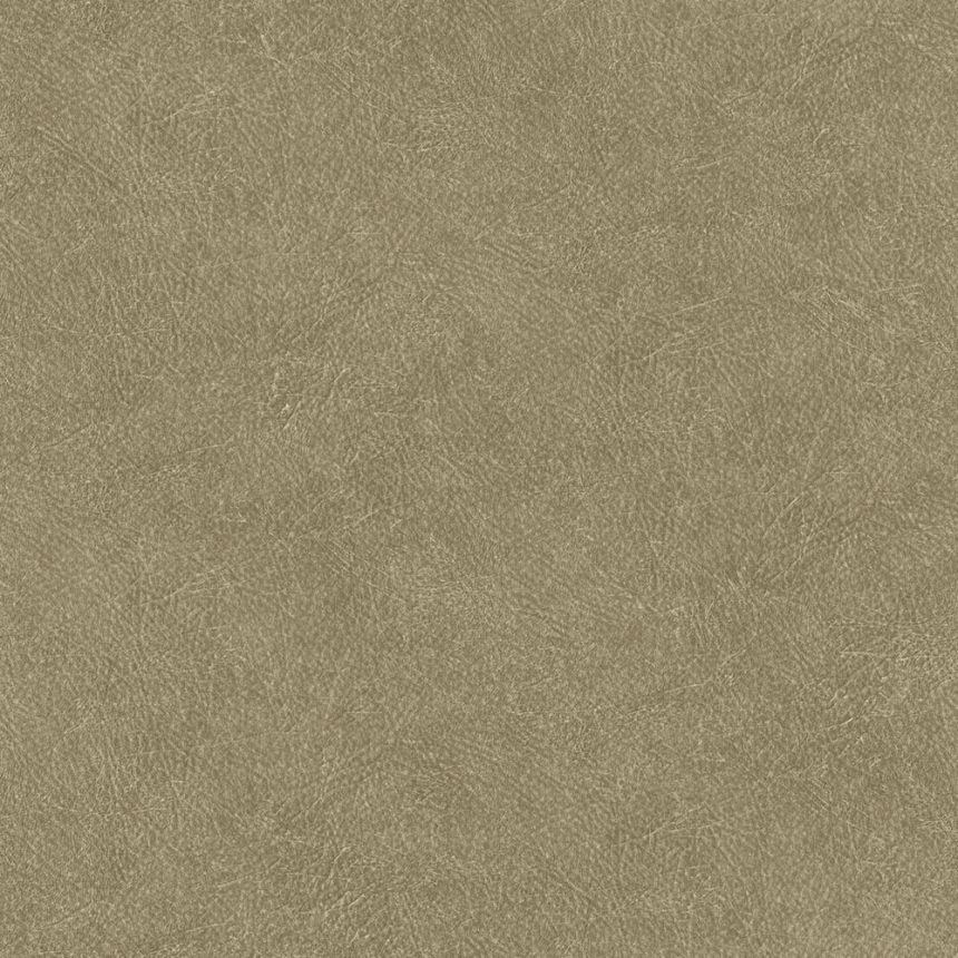 Non-woven beige wallpaper, imitation leather TA25022 Tahiti, Decoprint