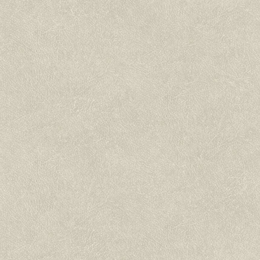Non-woven light gray wallpaper, imitation leather TA25020 Tahiti, Decoprint