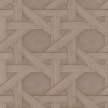 Beige non-woven wood effect wallpaper 221102, Rivi?ra Maison 3, BN Walls