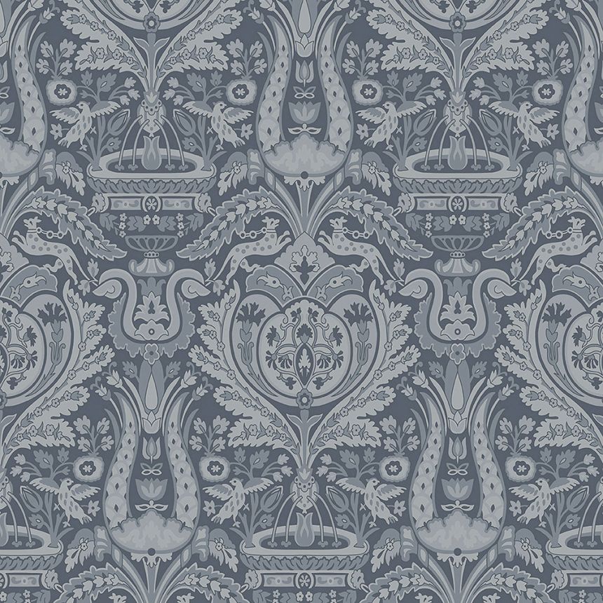 Non-woven wallpaper with floral ornaments 113409, Laura Ashley, Graham & Brown