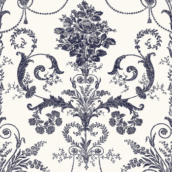 Non-woven baroque wallpaper 113387, Laura Ashley, Graham & Brown