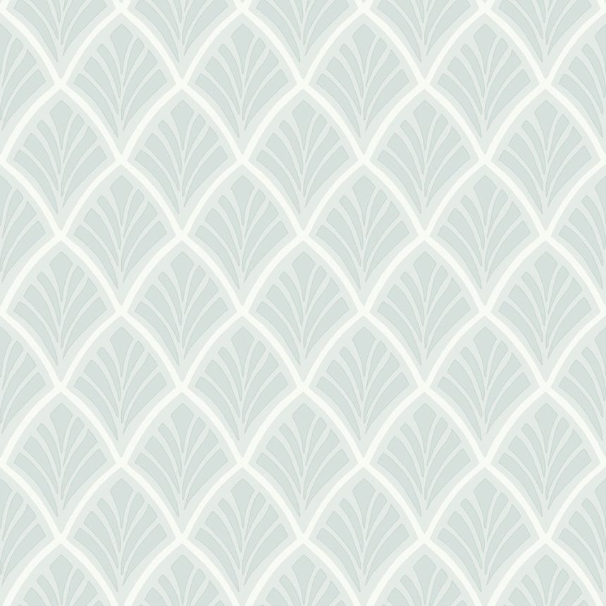 Non-woven geometric pattern wallpaper 113376, Laura Ashley, Graham & Brown
