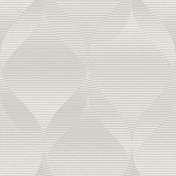 Non-woven, gray, geometric pattern wallpaper, AF24573, Affinity, Decoprint