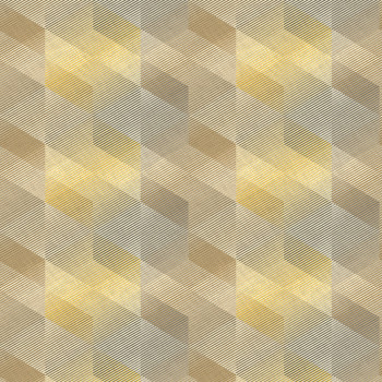Non-woven, beige, geometric pattern wallpaper, AF24581, Affinity, Decoprint