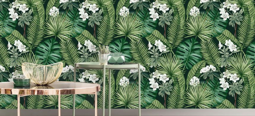 Non-woven leaves wallpapers 237804, Premium Selection, Vavex