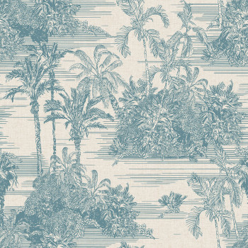 Non-woven palm tree wallpaper 237311, Premium Selection, Vavex