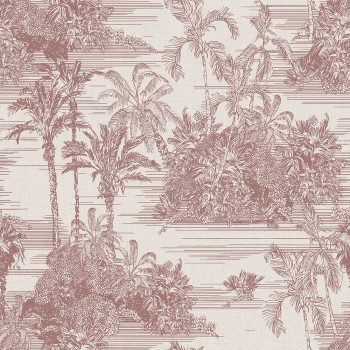 Non-woven palm tree wallpaper 237310, Premium Selection, Vavex