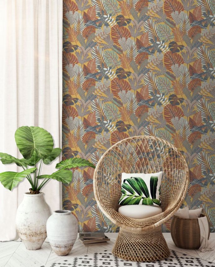 Non-woven leaves wallpapers 236902, Premium Selection, Vavex