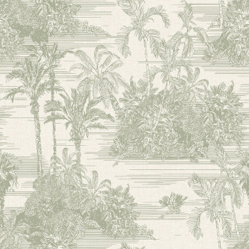 Non-woven palm tree wallpaper 237304, Premium Selection, Vavex