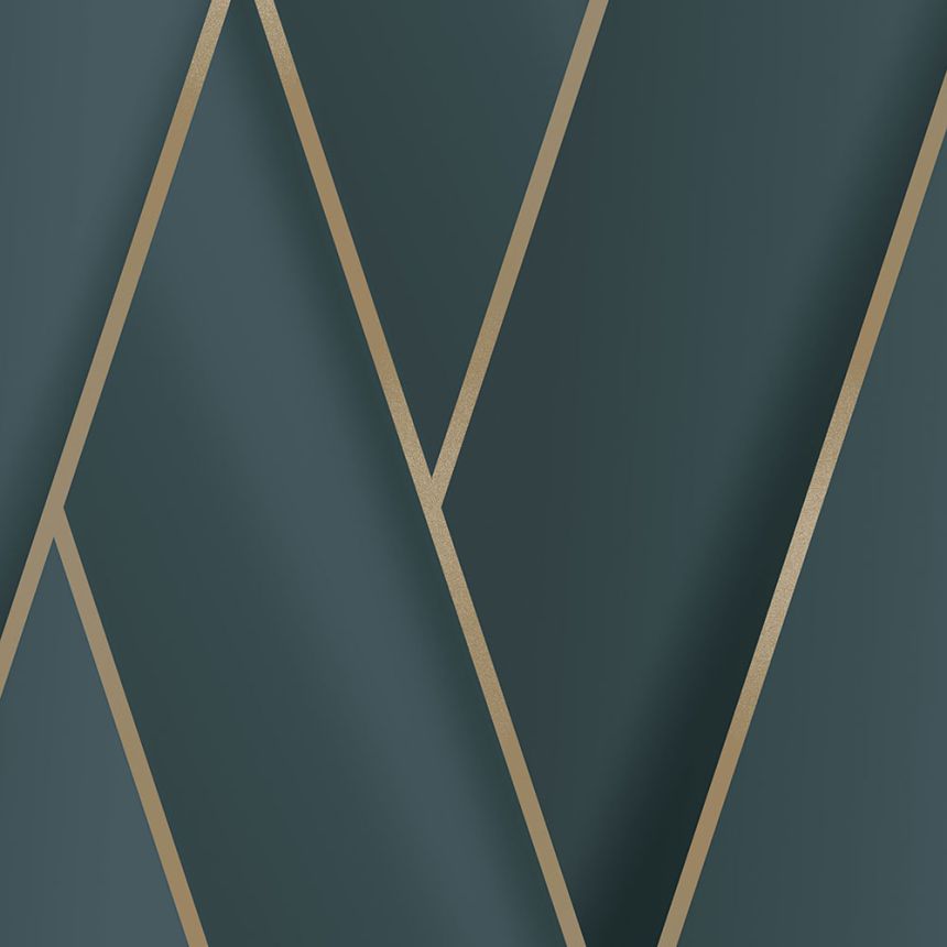 Non-woven geometric pattern wallpaper 234804, Premium Selection, Vavex