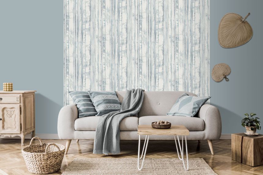 Beige non-woven stripes wallpaper 229607,  Premium Selection, Vavex