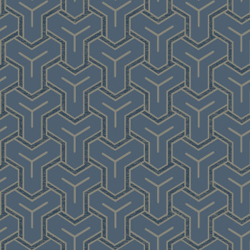 Non-woven geometric pattern wallpaper 226201, Premium Selection, Vavex