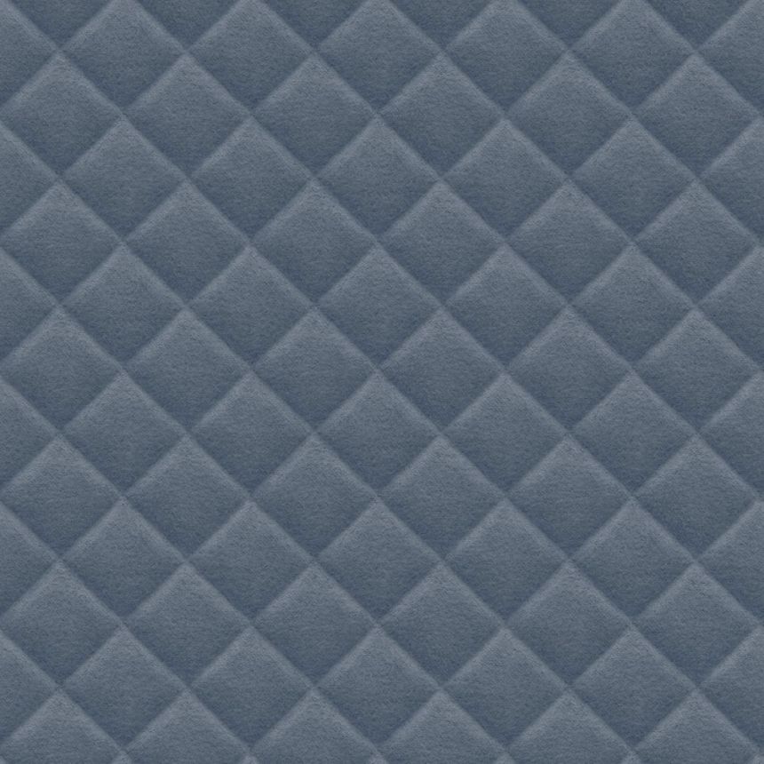 Non-woven, blue, geometric pattern wallpaper, AF24564, Affinity, Decoprint