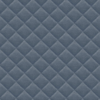 Non-woven, blue, geometric pattern wallpaper, AF24564, Affinity, Decoprint